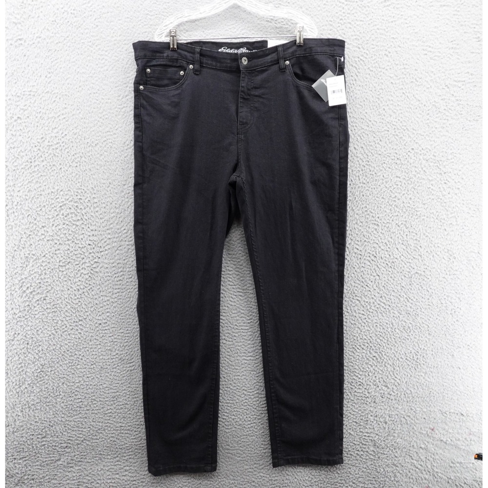 Eddie Bauer Men's Slim Straight Jeans - Black
